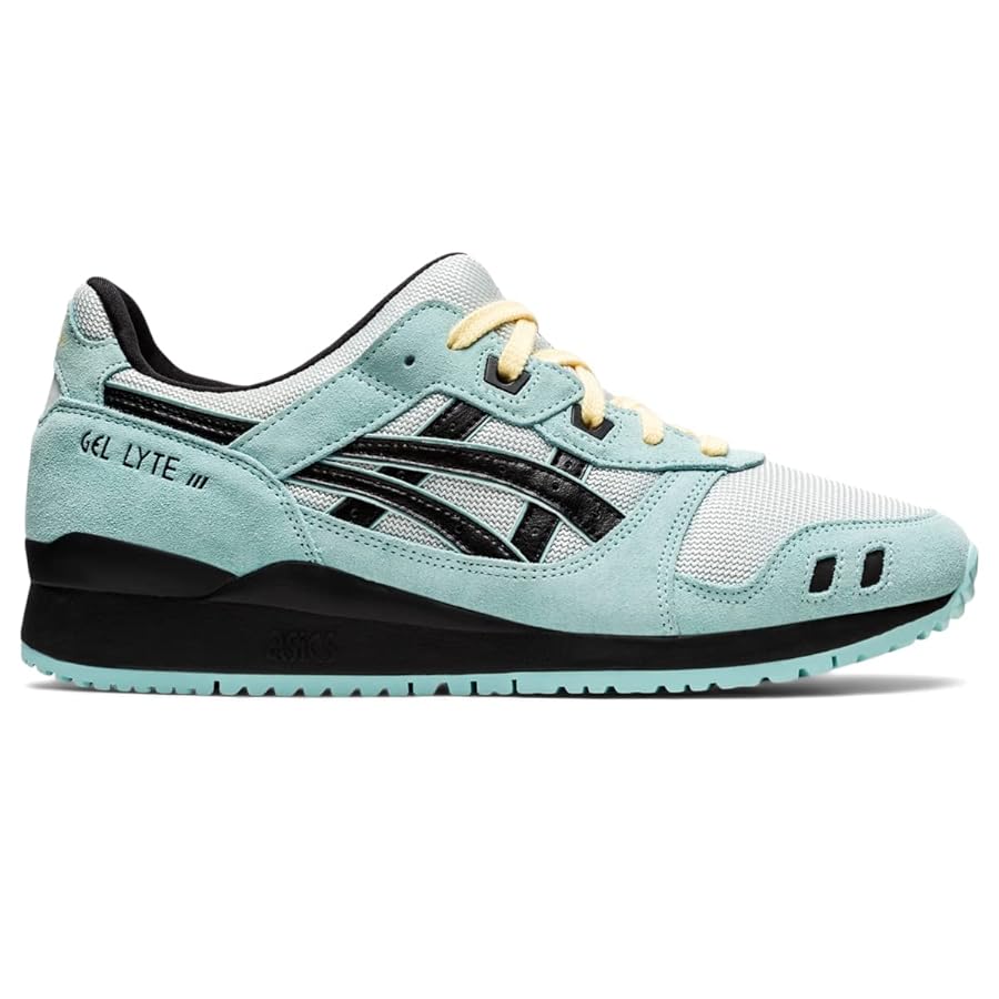 ASICS GEL-LYTE III OG×mitasneakersT 25.5 ASICS Men's Gel-Lyte III OG Shoes, Pure Aqua/Black, 7.5
